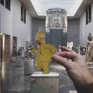 efix photomontage museum naked