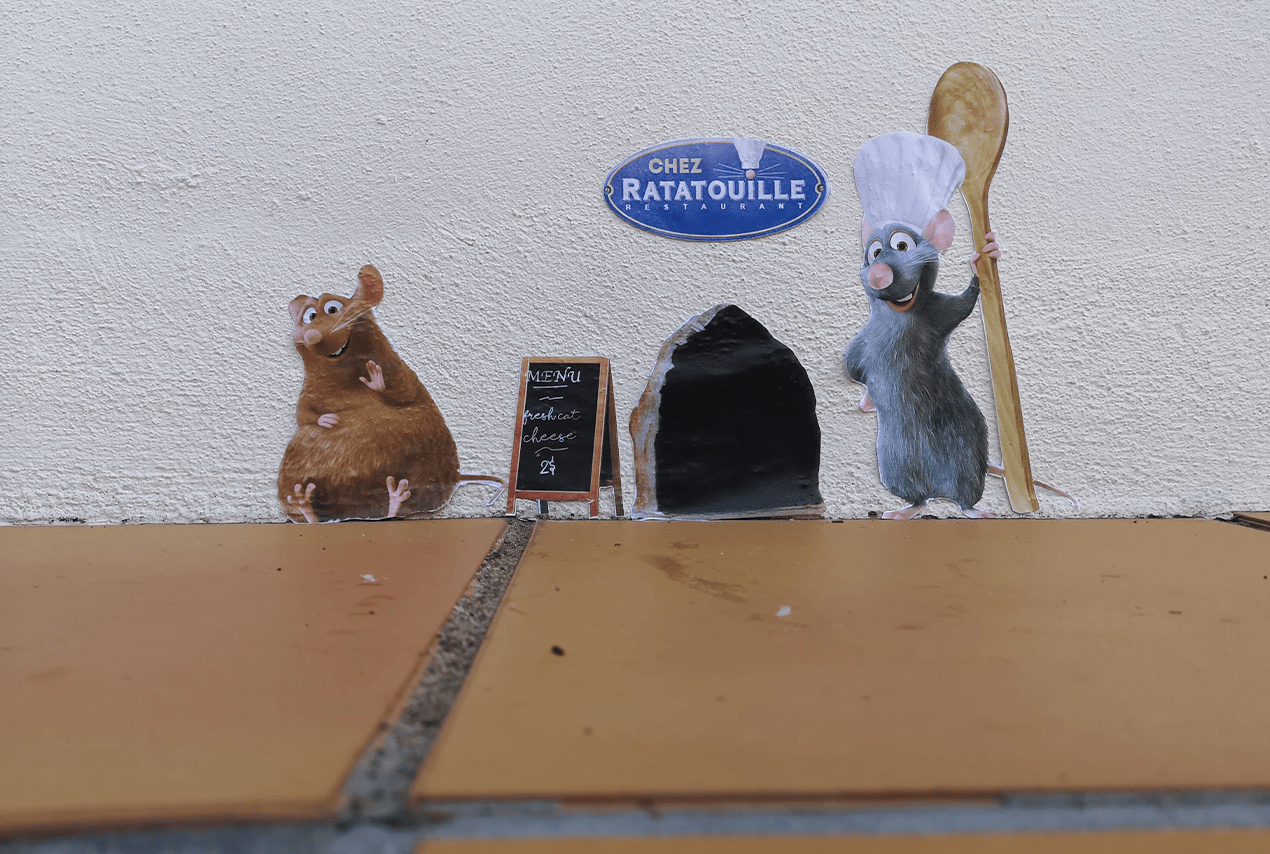 Street-art efix ratatouille