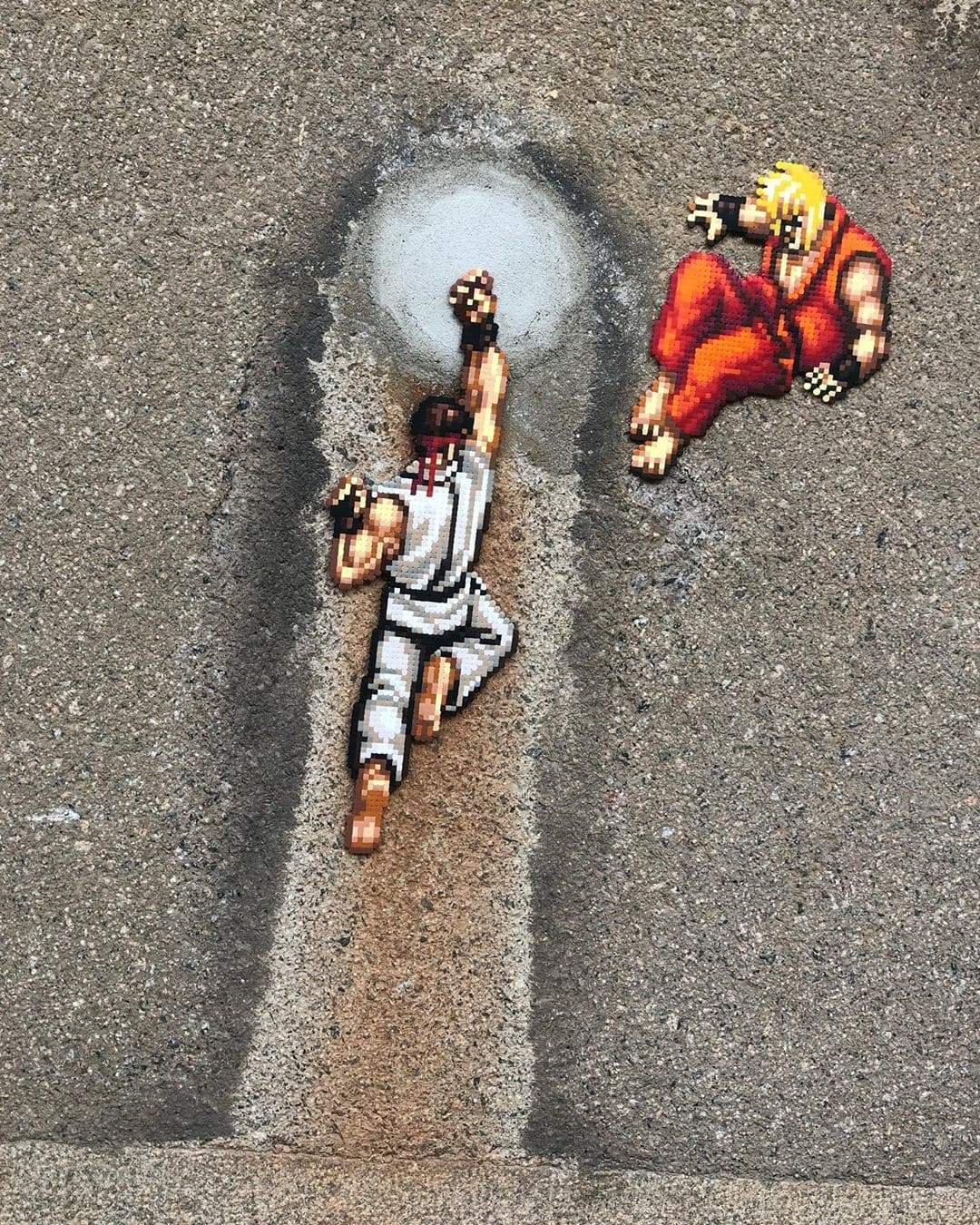 dragon ballz street art marrant efix